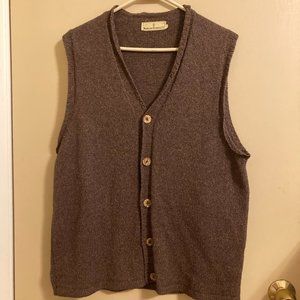 Nice Warm Wooly Grandpa Vest